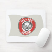Sac & Fox Nation (Oklahoma) Flag Mousepad (Mit Mouse)