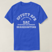 SAC Strategic Air Command Omaha Headquarters Offse T-Shirt (Design vorne)