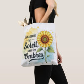 Sac Tote Tournesol Inspirant – Citation ‘Poursuis Tasche (Von Nahem)
