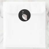 Sacabambaspis Fisch Meme  Runder Aufkleber (Tasche)