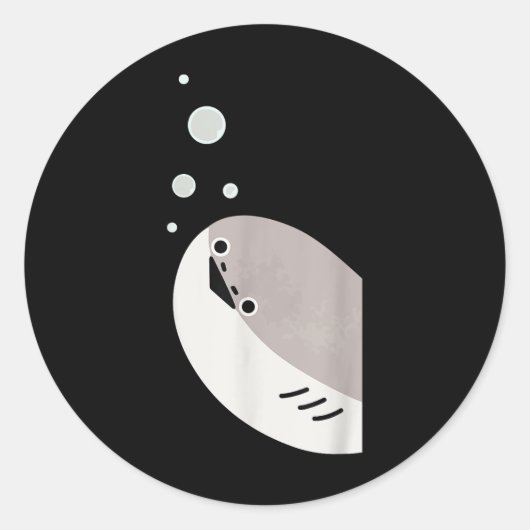 Sacabambaspis Fish Meme  Runder Aufkleber (Vorderseite)