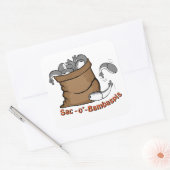 Sacabambaspis-Sticker Quadratischer Aufkleber (Umschlag)