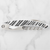 Sacacorchos estilo Blanco y Negro Kellnermesser (Vorderseite)