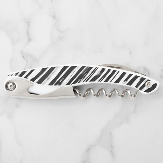 Sacacorchos estilo Blanco y Negro  Kellnermesser (Vorderseite)