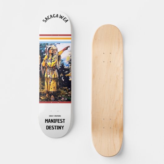 Sacagawea Skateboard (Vorderseite)