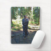 Sacagawea Statue, Fort Clatsop, Astoria, Oregon Mousepad (Mit Mouse)