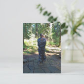 Sacagawea Statue, Fort Clatsop, Astoria, Oregon Postkarte (Stehend Vorderseite)