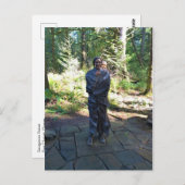 Sacagawea Statue, Fort Clatsop, Astoria, Oregon Postkarte (Vorne/Hinten)