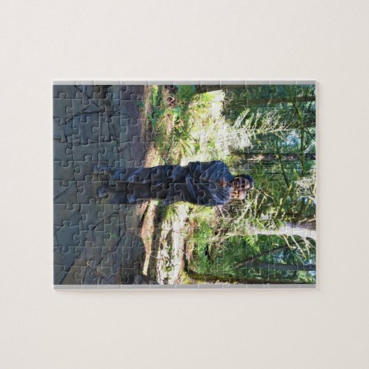 Sacagawea Statue, Fort Clatsop, Astoria, Oregon Puzzle (Horizontal)