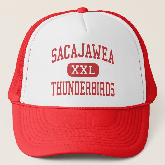 Sacajawea - Thunderbirds - Mitte - Spokane Truckerkappe (Vorderseite)