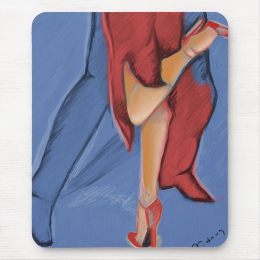 Sacale viruta Al piso Mousepad (Vorne)