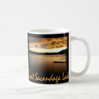 Sacandaga Sonnenuntergang-Gelb Kaffeetasse
