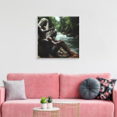 Sacar Los Soles Leinwanddruck (Insitu (Wohnzimmer))