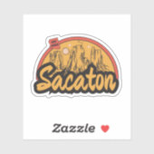 Sacaton, Arizona-Aufkleber Aufkleber (Blatt)