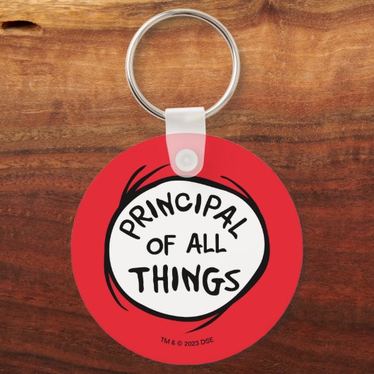 Sache 1 Sache 2 - Grundsatz aller Dinge Schlüsselanhänger (Rückseite)