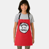 Sache eins zwei - Bruder von allen Dingen Schürze (Insitu)