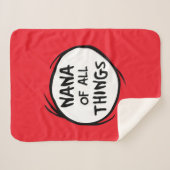 Sache eins zwei - Nana von allen Sachen Sherpadecke (Vorderseite (Horizontal))