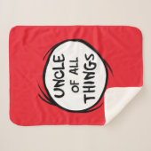 Sache eins zwei - Onkel von allem Sherpadecke (Vorderseite (Horizontal))