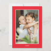 Sache eins zwei | Twins Birthday Einladung (Rückseite)