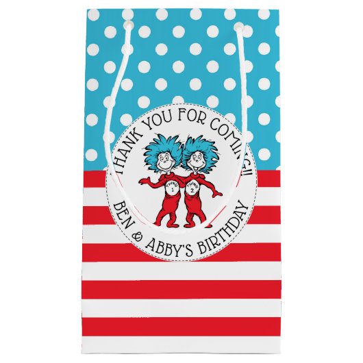 Sache eins zwei | Twins Birthday Gevor Kleine Geschenktüte (Vorderseite)