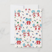 Sache eins zwei | Twins Confetti Birthday Dankeskarte (Rückseite)