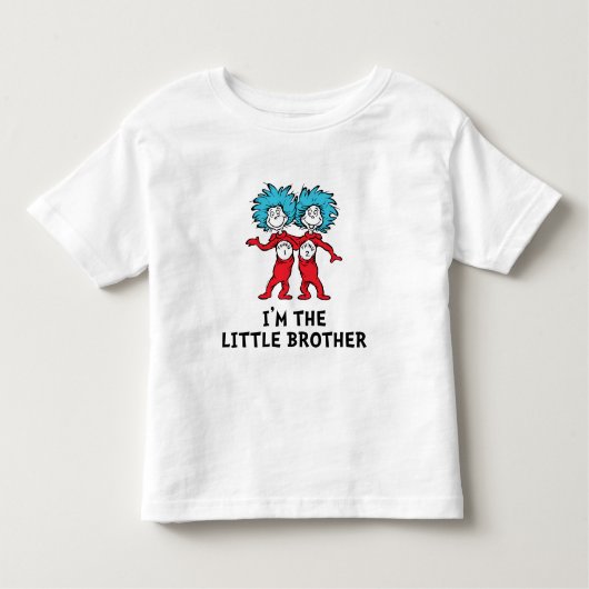Sache eins zwei | Twins | Kleiner Bruder Kleinkind T-shirt (Vorderseite)