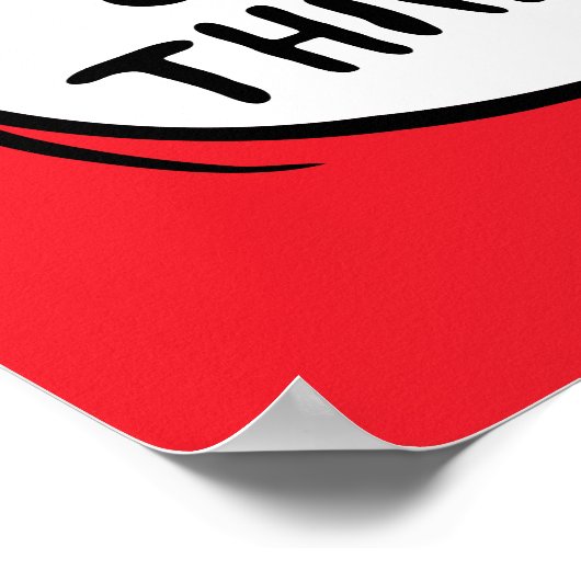 Sache eins zwei - Vater aller Dinge Poster (Ecke)