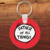 Sache eins zwei - Vater aller Dinge Schlüsselanhänger (Vorderseite)