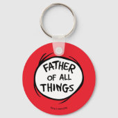 Sache eins zwei - Vater aller Dinge Schlüsselanhänger (Rückseite)