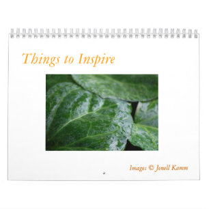 Sachen, die inspirieren kalender