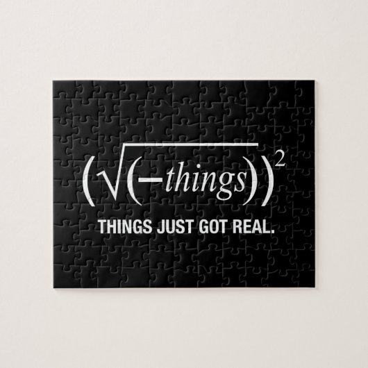 Sachen got gerade wirkliches puzzle (Horizontal)