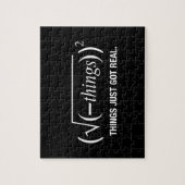 Sachen got gerade wirkliches puzzle (Vertikal)