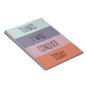 Sachen I erobern heute Notizblock (Rechte Seite)