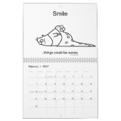 Sachen konnten schlechter sein. Kalender 2010 (Feb 2027)