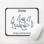 Sachen konnten schlechter sein mousepad (Mit Mouse)