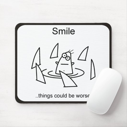 Sachen konnten schlechter sein mousepad (Mit Mouse)