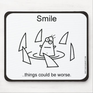 Sachen konnten schlechter sein mousepad