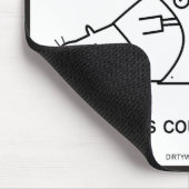 Sachen konnten schlechter sein mousepad (Ecke)