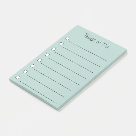 Sachen, zum der Post-Itanmerkungen zu tun Post-it Klebezettel (angewinkelt)