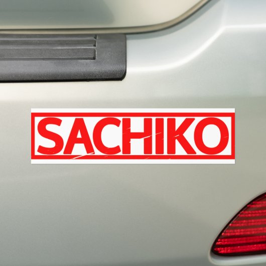Sachiko Briefmarke Autoaufkleber (Auf Auto)