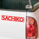 Sachiko Briefmarke Autoaufkleber (Auf Lkw)