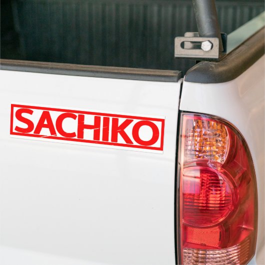 Sachiko Briefmarke Autoaufkleber (Auf Lkw)