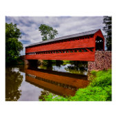 Sachs Covered Bridge Poster (Vorderseite)
