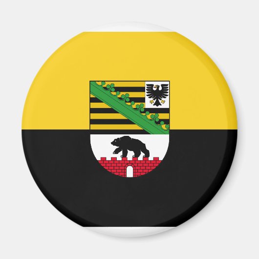 Sachsen Anhalt, Deutschland Magnet (Vorne)