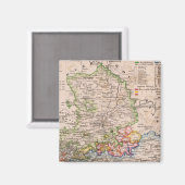 Sachsen, Anhalt Magnet (Vorderseite/Rückseite)