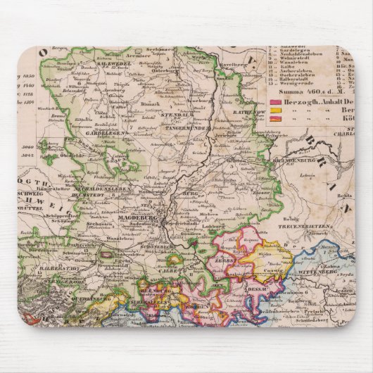 Sachsen, Anhalt Mousepad (Vorne)