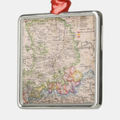 Sachsen, Anhalt Ornament Aus Metall (Links)
