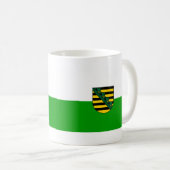 Sachsen, Deutschland Kaffeetasse (VorderseiteRechts)