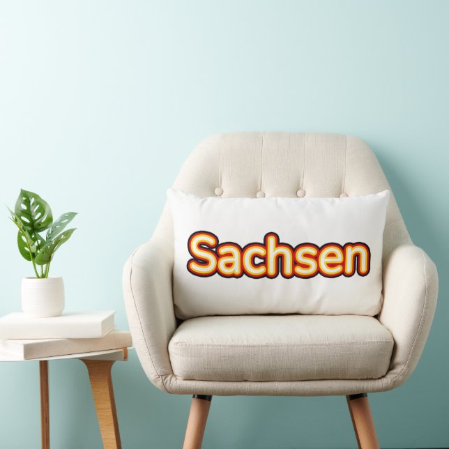 Sachsen Deutschland Lendenkissen (Stuhl )