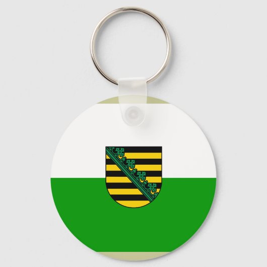 Sachsen, Deutschland Schlüsselanhänger (Vorderseite)